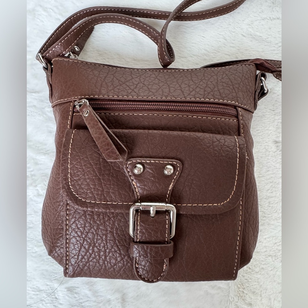 Kelly & Katie Chocolate Brown Crossbody Bag